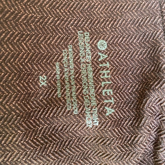 Athleta Delancey herringbone tight - Picture 3 of 3